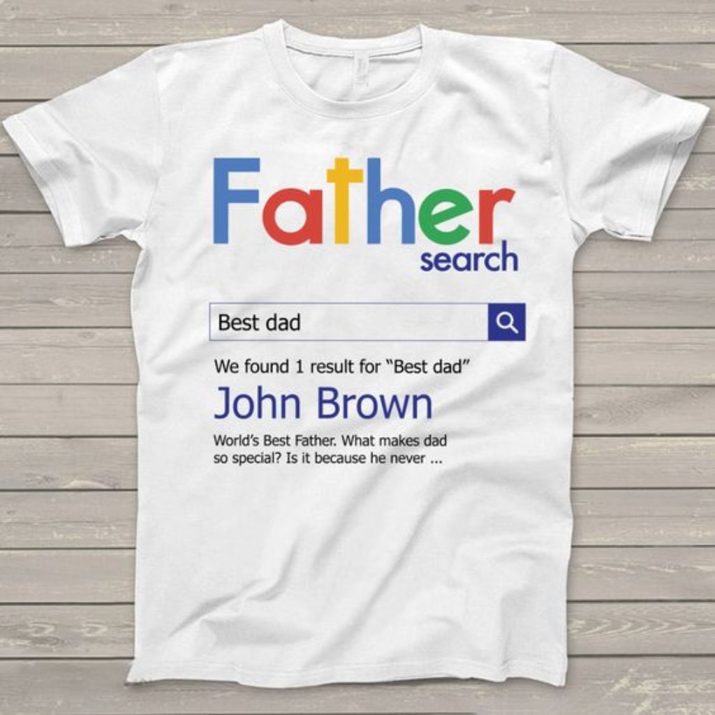 Best Father Search Fathers Day Dadlife Gift For Dad Idea Fathers Day Tshirt